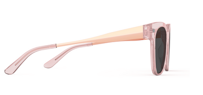 The Murphy - Pink Clear Acetate Rose Gold Metal Sun - Thumbnail5 - Pair Eyewear
