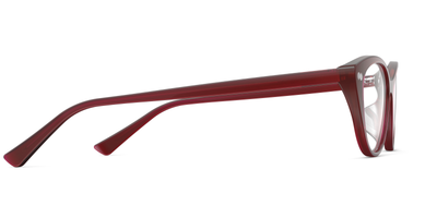 The ella - Burgundy - Thumbnail3 - Pair Eyewear