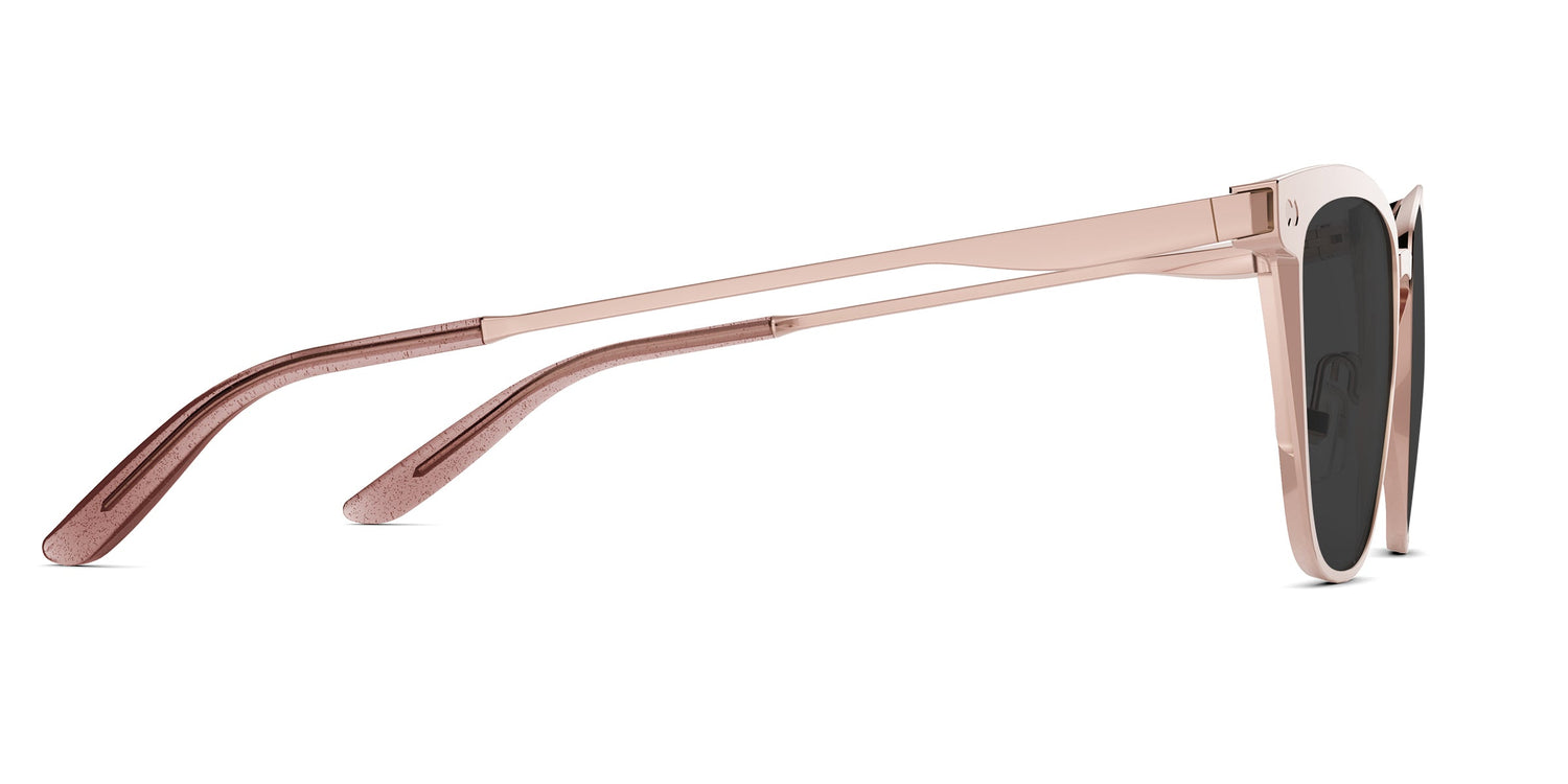 The Izzy - Rose Gold Metal Sun - Carousel3 - Pair Eyewear