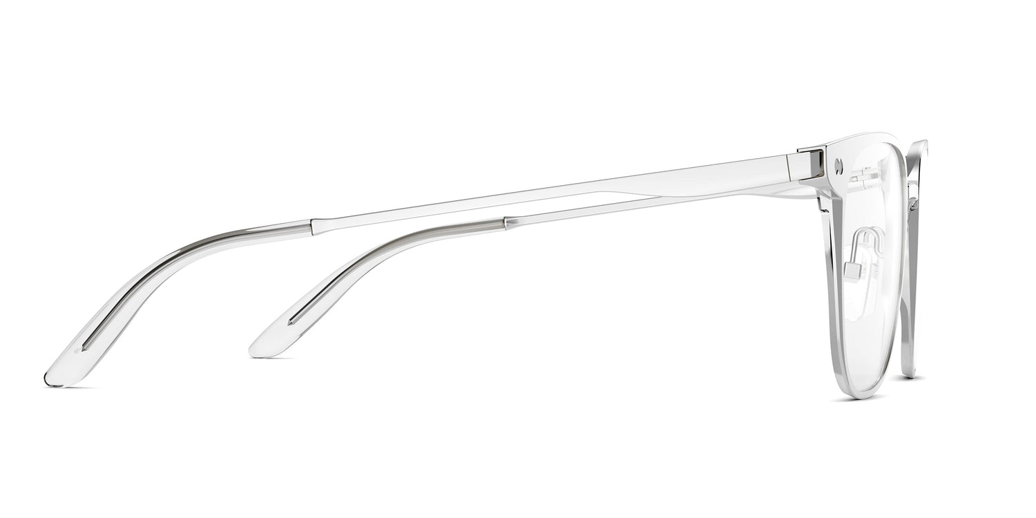 The Nola - Silver Metal - Carousel3 - Pair Eyewear