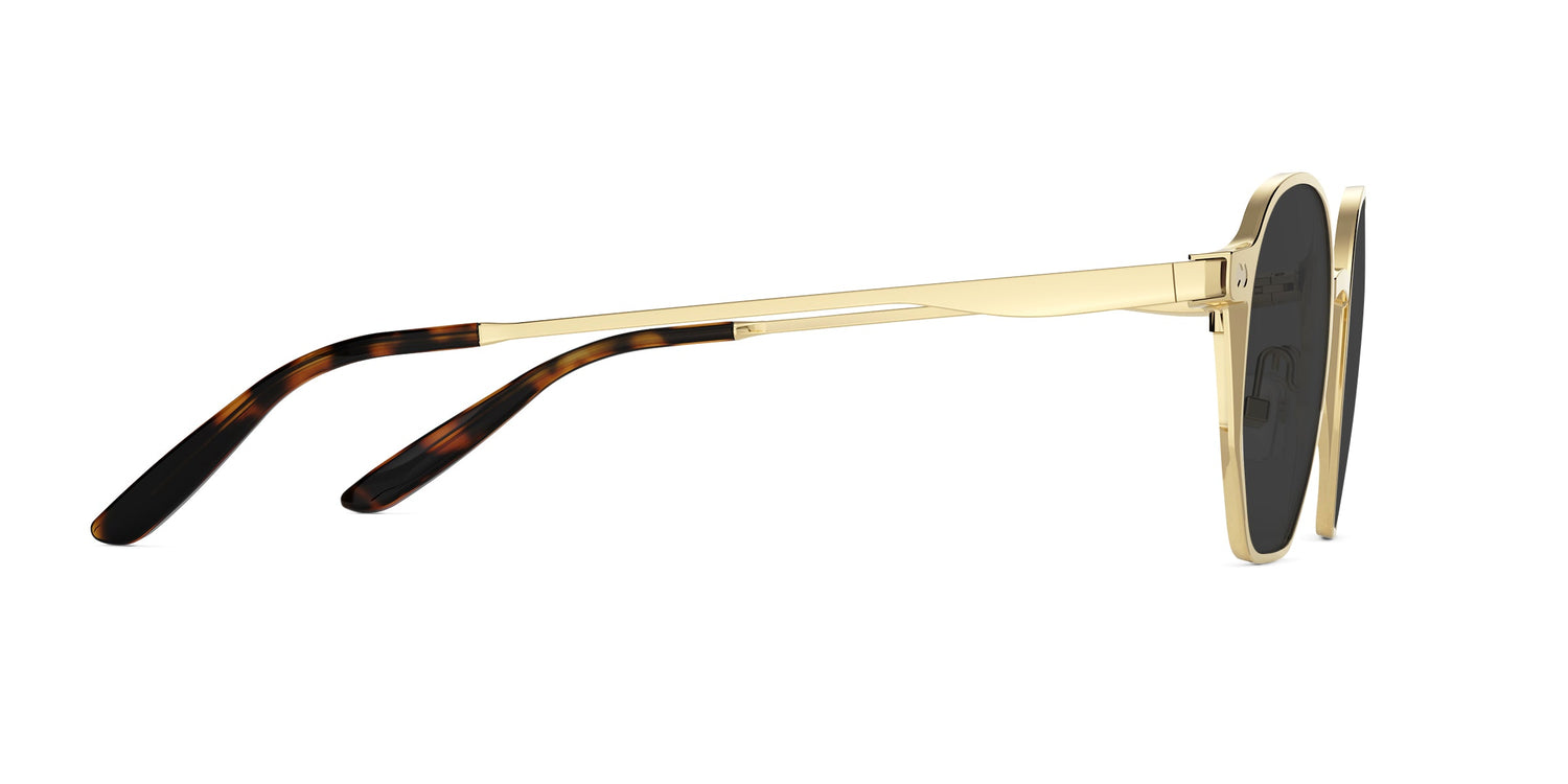 The Rowen - Gold Metal Sun - Carousel5 - Pair Eyewear