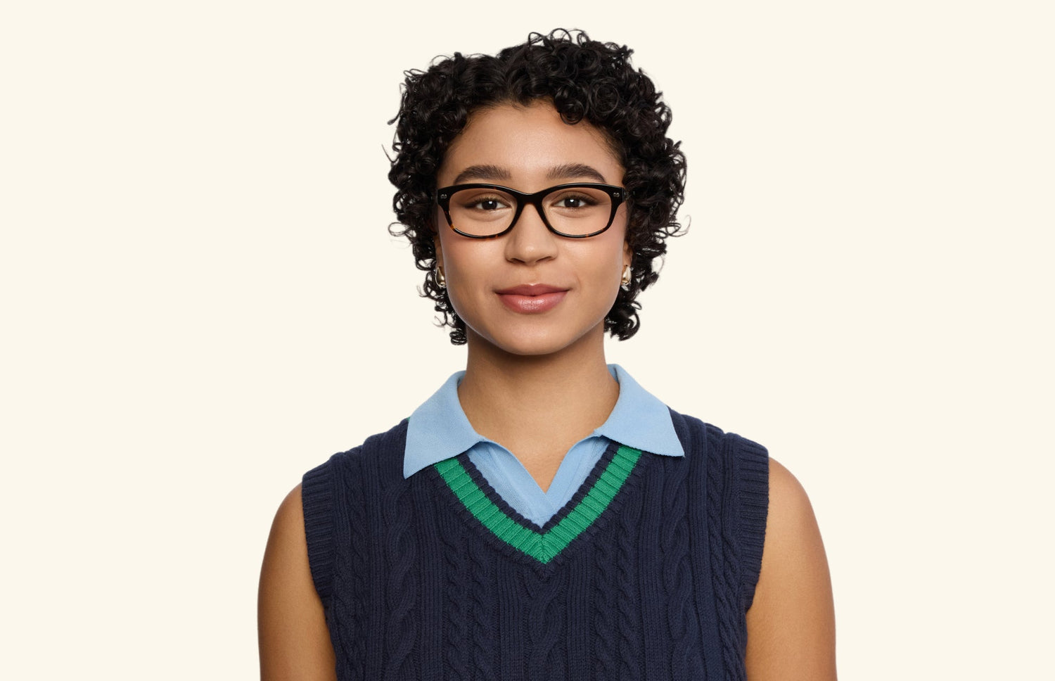 The Addison - Tortoise Acetate Gold Metal - LifeStyle1 - Pair Eyewear