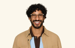 The Breda - Gold Metal - LifeStyle Thumbnail1 - Pair Eyewear