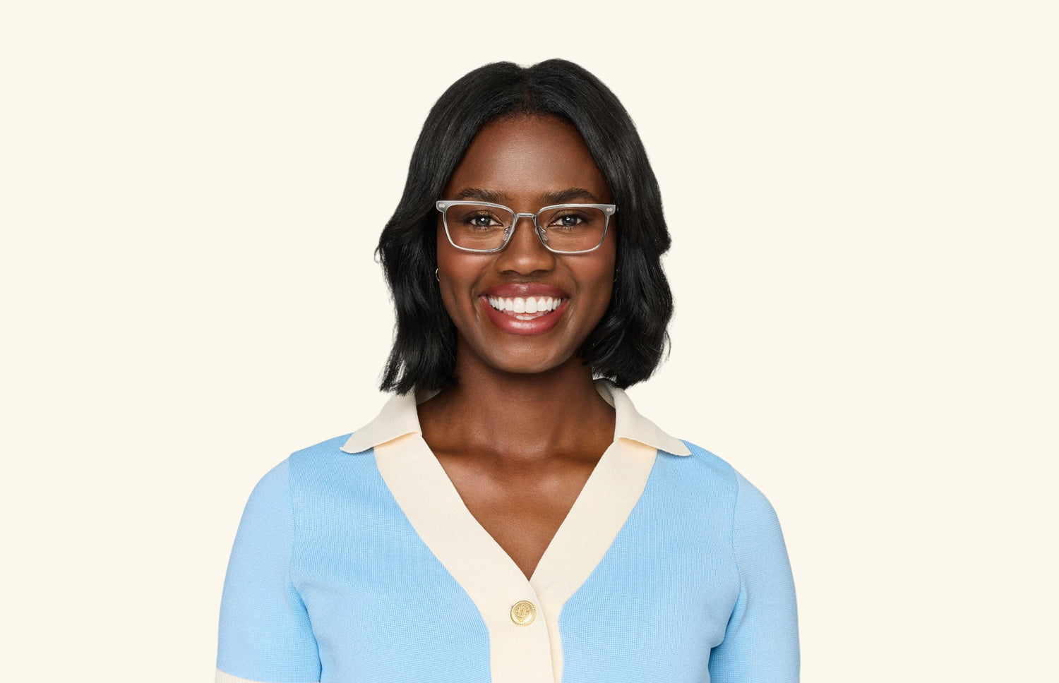The Breda - Silver Metal - LifeStyle1 - Pair Eyewear