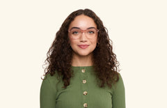 The Brook - Pink Clear - LifeStyle Thumbnail1 - Pair Eyewear