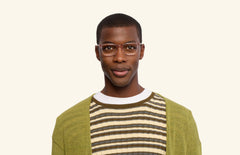 The Casper - Pink Clear Acetate Rose Gold Metal - LifeStyle Thumbnail1 - Pair Eyewear
