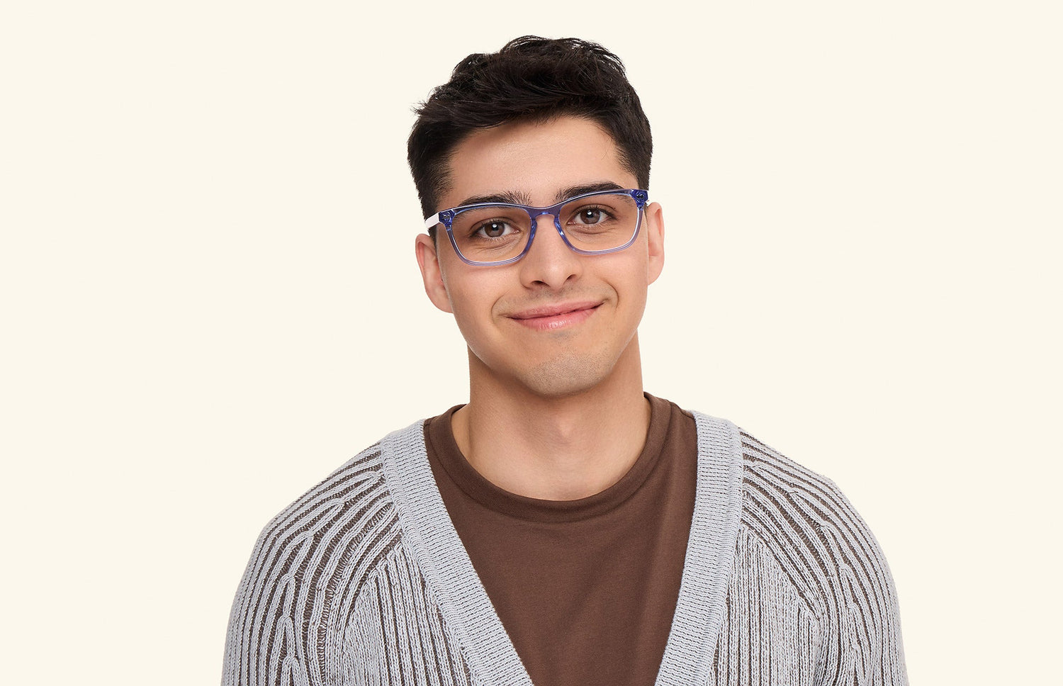 The Casper - Blue Clear - LifeStyle1 - Pair Eyewear
