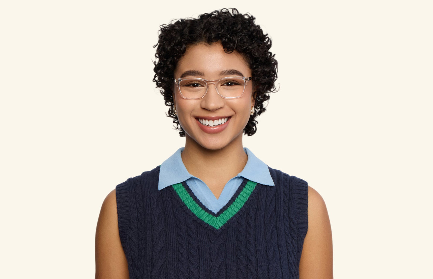 The Casper - Mixed Material - Lensless - LifeStyle 1 - Pair Eyewear
