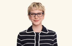 The ella - Blue Tortoise - LifeStyle Thumbnail1 - Pair Eyewear