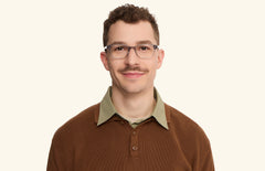 The Finley - Gray Clear - LifeStyle Thumbnail1 - Pair Eyewear