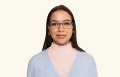 The Finley - Gray Clear - LifeStyle Thumbnail1 - Pair Eyewear