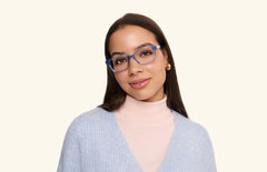 The Finley - Blue Clear - LifeStyle Thumbnail1 - Pair Eyewear