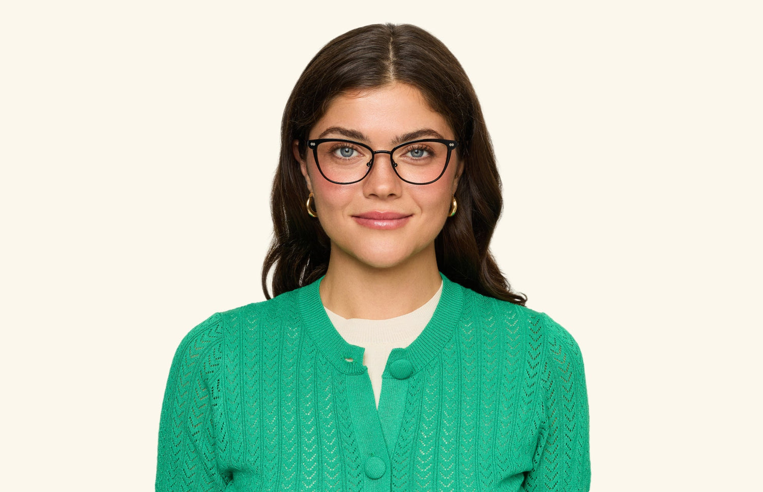 The Georgia - Black Metal - LifeStyle1 - Pair Eyewear