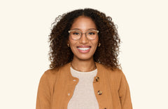 The Georgia - Gold Metal - LifeStyle Thumbnail1 - Pair Eyewear