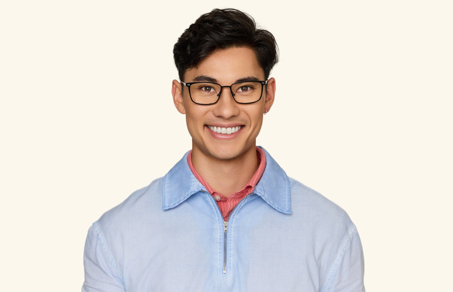 The Hadley - Lensless - LifeStyle 1 - Pair Eyewear