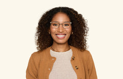 The Hadley - Gold Metal - LifeStyle Thumbnail1 - Pair Eyewear