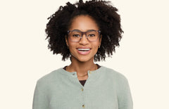 The Harper - Gray Clear - LifeStyle Thumbnail1 - Pair Eyewear