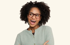 The Harper - Burgundy - LifeStyle Thumbnail1 - Pair Eyewear