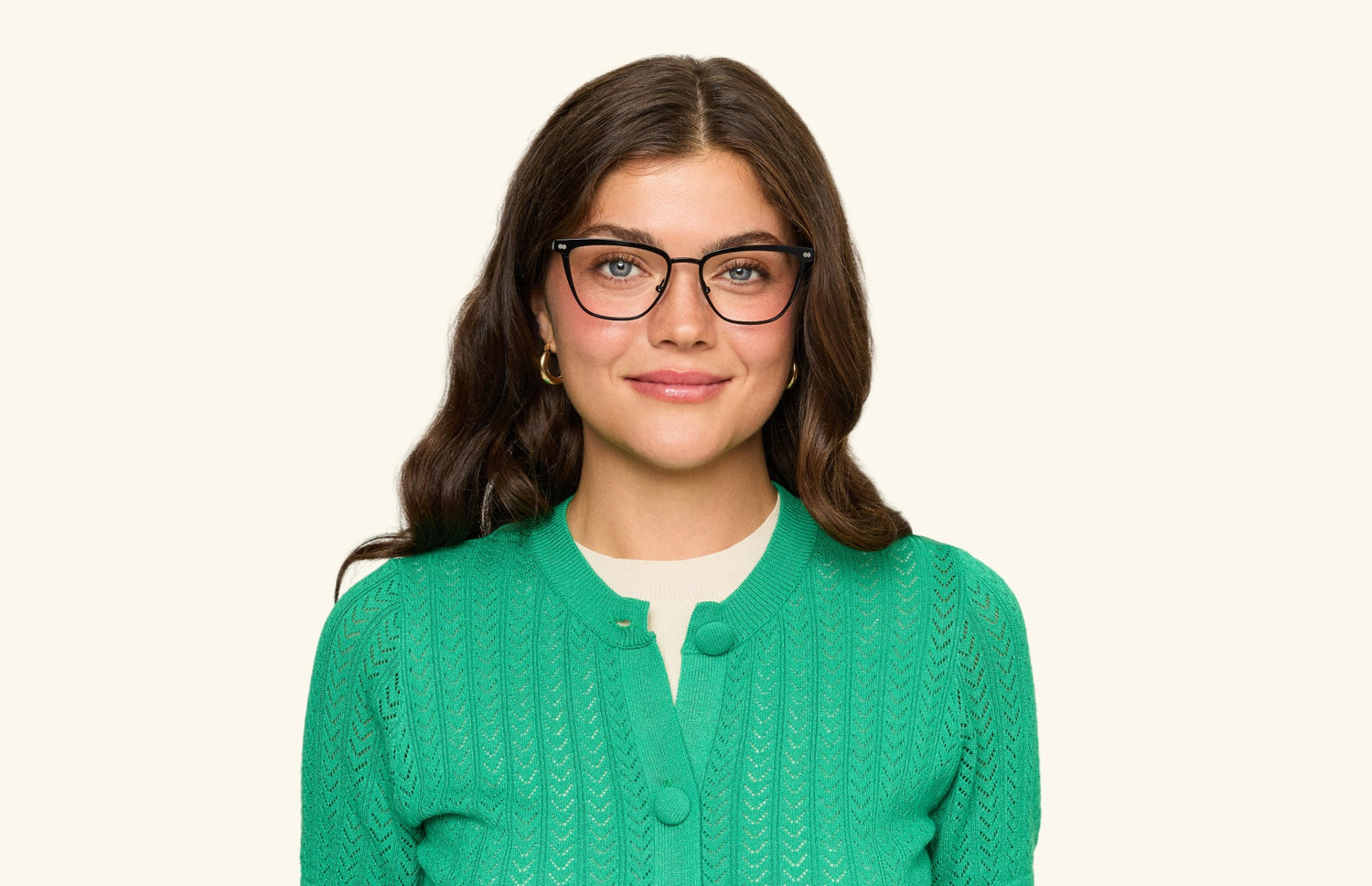 The Izzy - Black Metal - LifeStyle1 - Pair Eyewear
