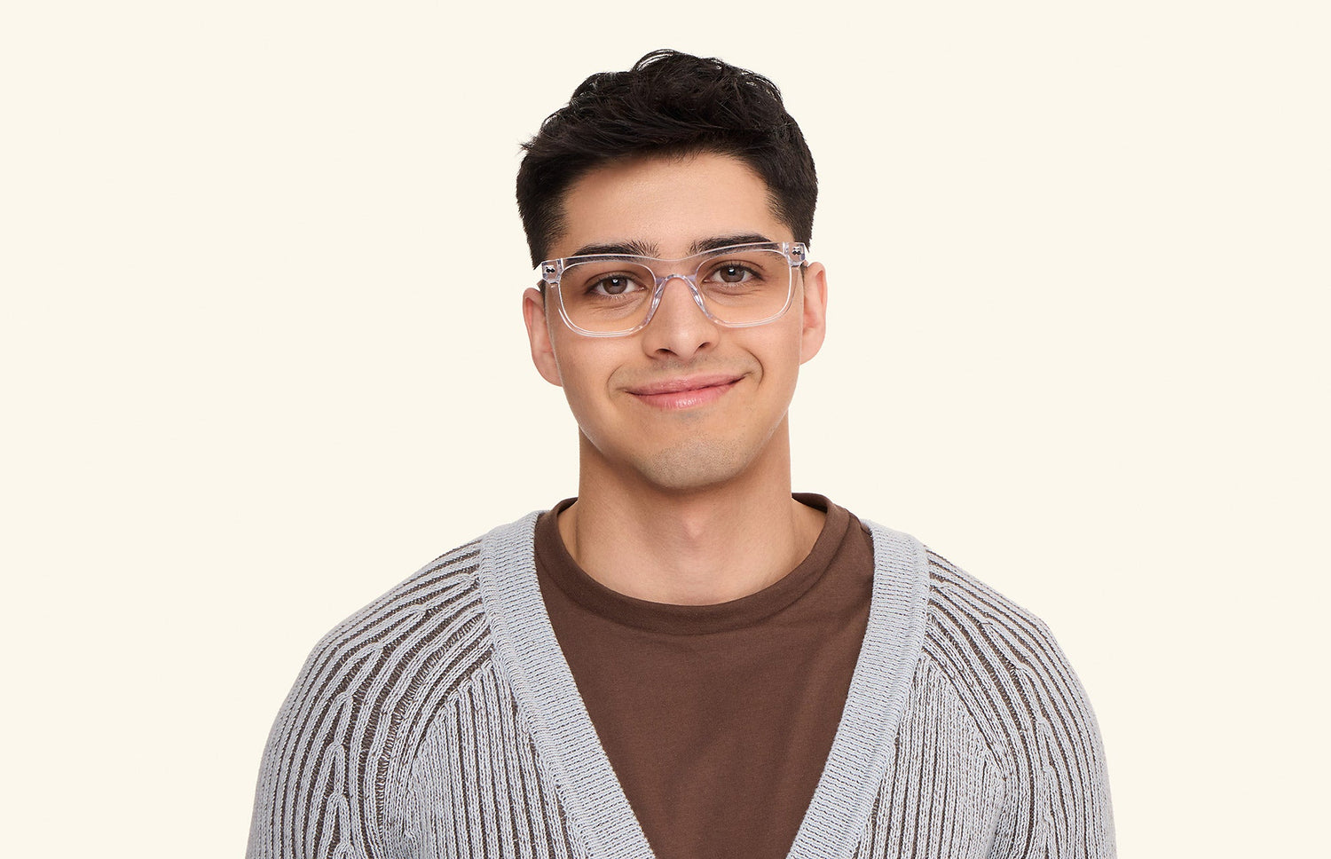 The Jessie - Crystal Clear - LifeStyle1 - Pair Eyewear