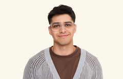 The Jessie - Crystal Clear - LifeStyle Thumbnail1 - Pair Eyewear