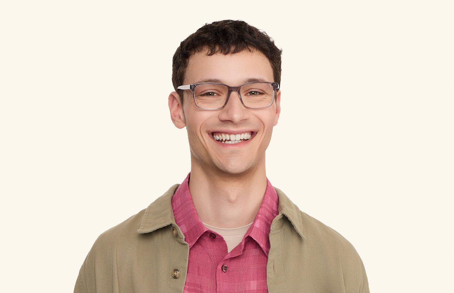 The Kirby - Gray Clear - LifeStyle1 - Pair Eyewear