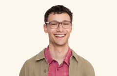 The Kirby - Gray Clear - LifeStyle Thumbnail1 - Pair Eyewear