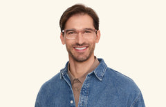 The Kirby - Honey Clear - LifeStyle Thumbnail1 - Pair Eyewear