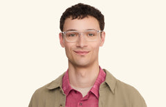 The Kirby - Mixed Material - Lensless - LifeStyle Thumbnail 1 - Pair Eyewear