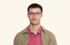 The Kirby - Blue Clear - LifeStyle Thumbnail1 - Pair Eyewear