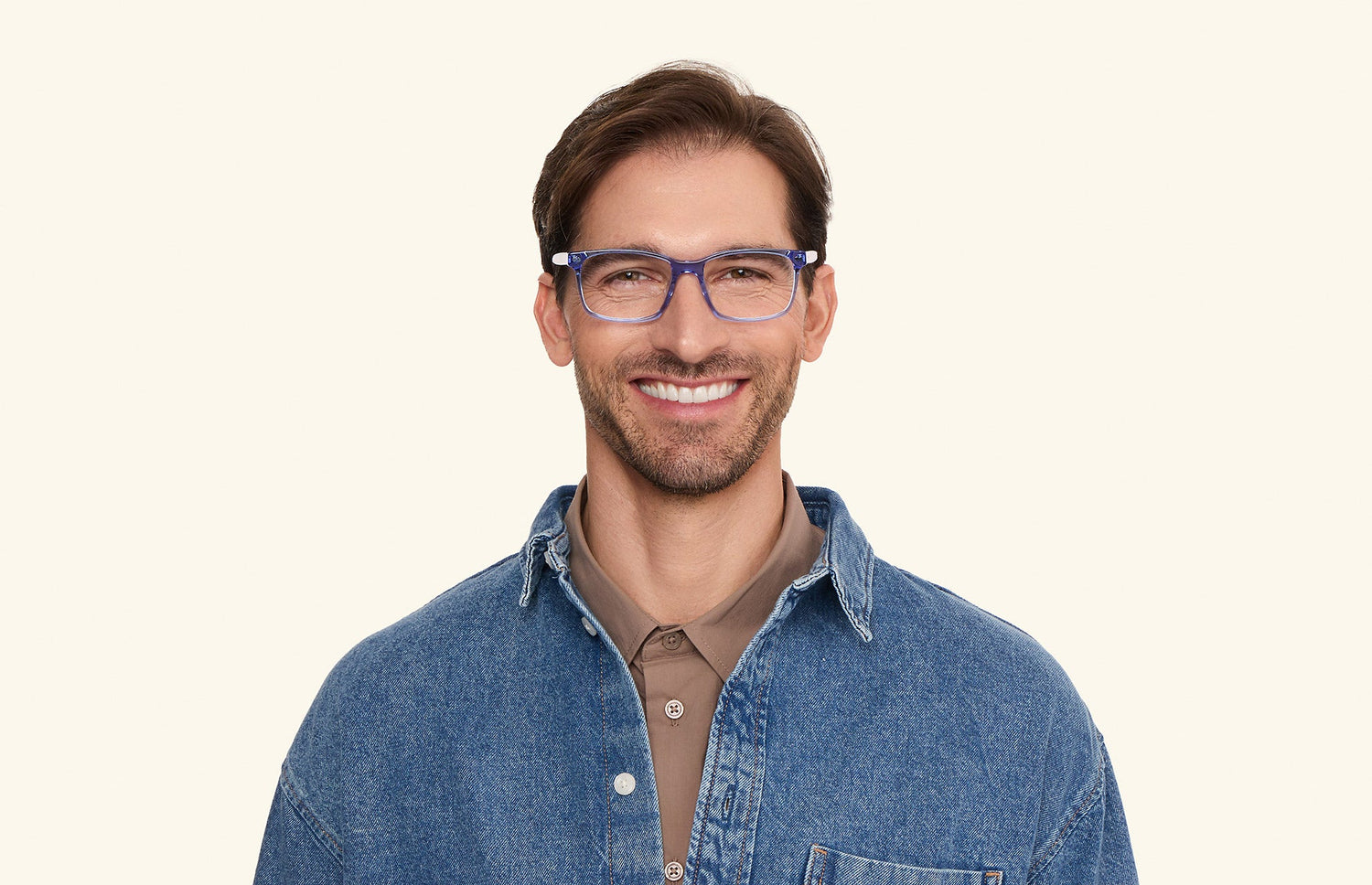 The Kirby - Blue Clear - LifeStyle2 - Pair Eyewear