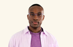 The Kirby - Lavender Clear - LifeStyle Thumbnail1 - Pair Eyewear