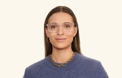 The Kirby - Mixed Material - Lensless - LifeStyle Thumbnail 1 - Pair Eyewear