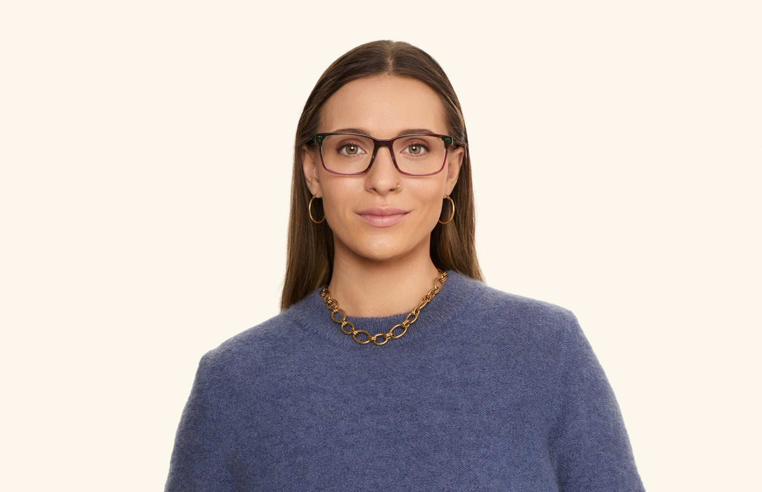 The Kirby - Burgundy - LifeStyle1 - Pair Eyewear
