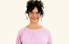 The Kirby - Lavender Clear - LifeStyle Thumbnail2 - Pair Eyewear