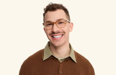 The Larkin - Honey Clear - LifeStyle Thumbnail1 - Pair Eyewear
