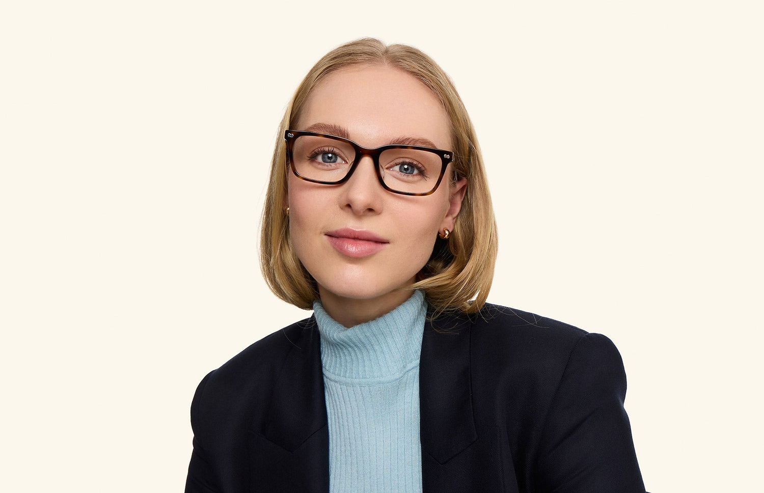 The Larkin - Tortoise Acetate Gold Metal - LifeStyle1 - Pair Eyewear