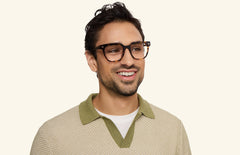 The Murphy - Tortoise Acetate Gold Metal - LifeStyle Thumbnail1 - Pair Eyewear