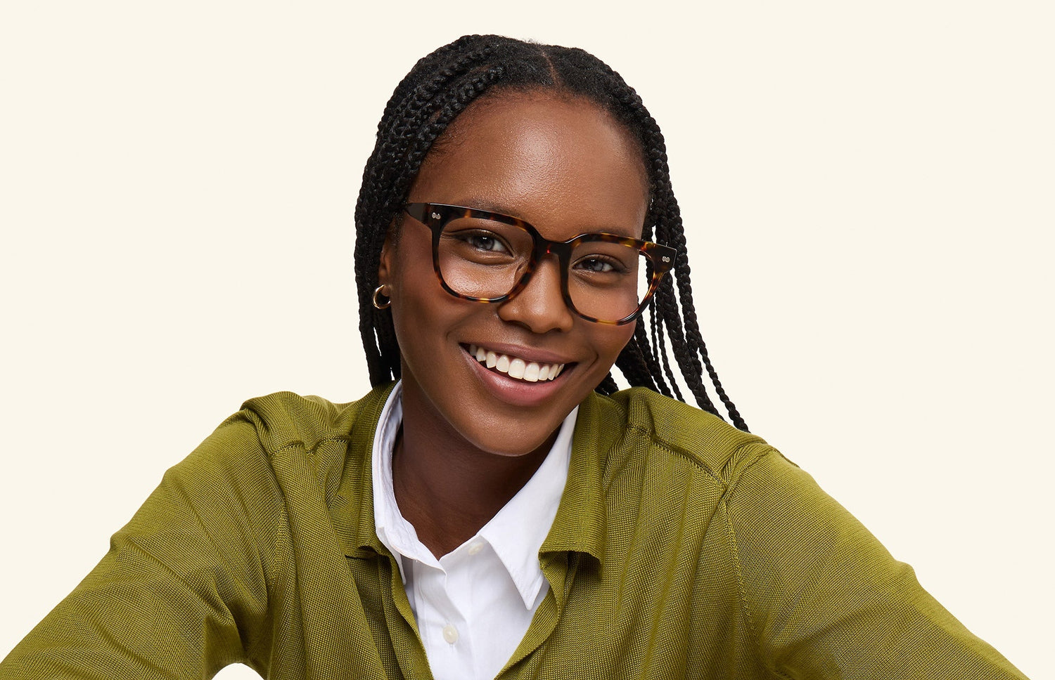The Murphy - Tortoise Acetate Gold Metal - LifeStyle1 - Pair Eyewear