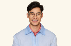 The Hadley - Silver Metal - LifeStyle Thumbnail1 - Pair Eyewear