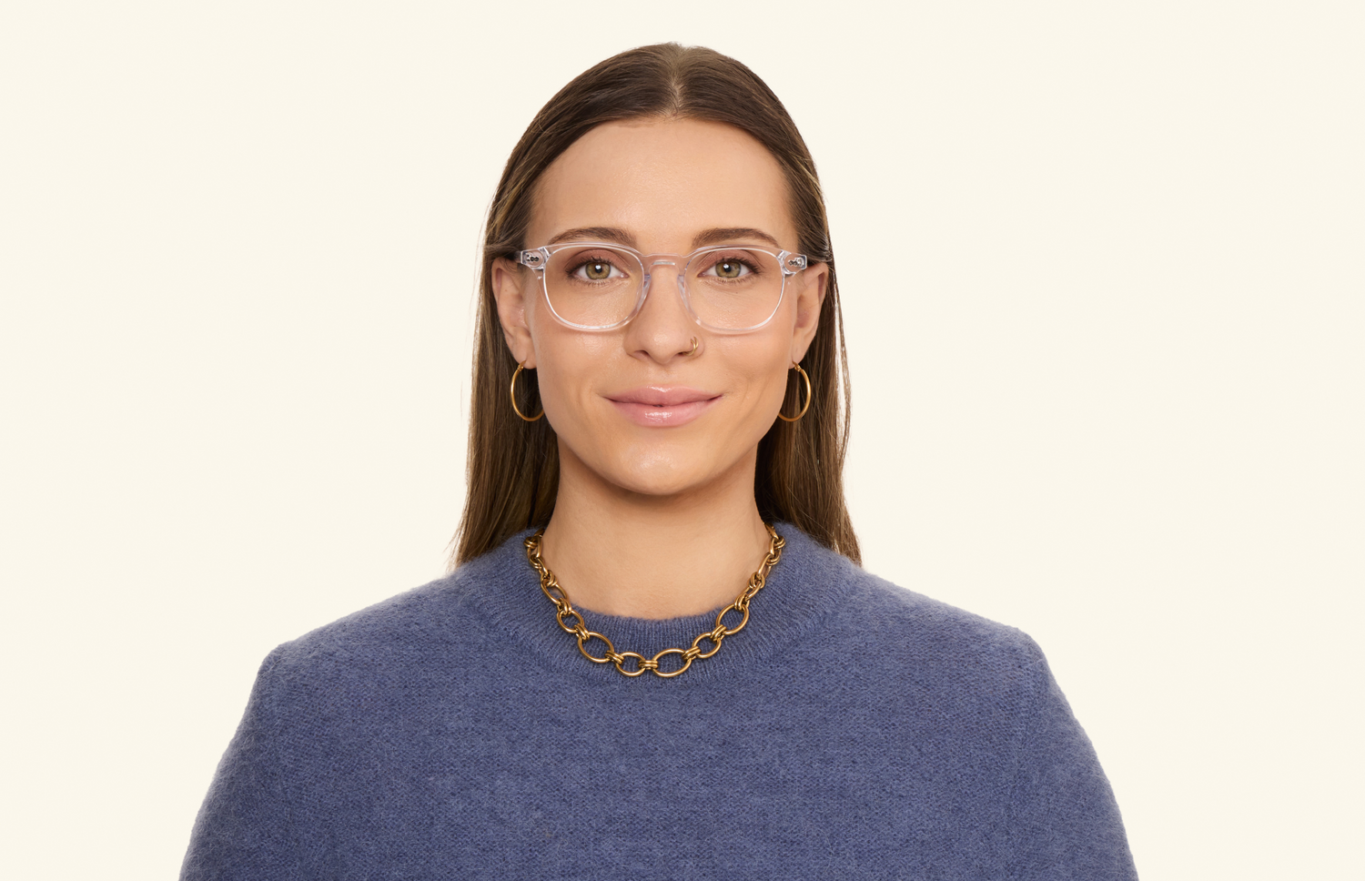The Otis - Crystal Clear - LifeStyle1 - Pair Eyewear