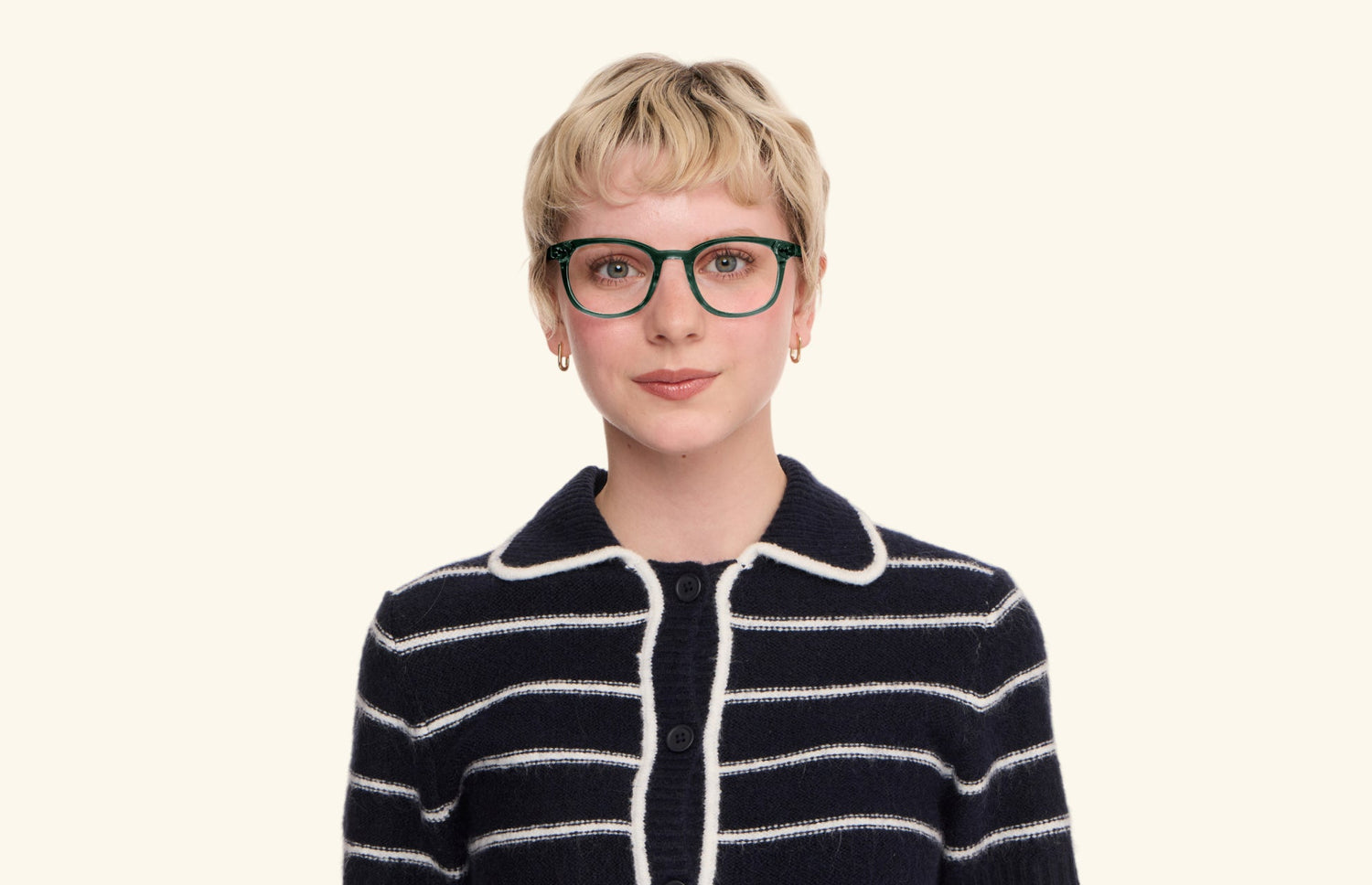 The Reese - Spruce - LifeStyle1 - Pair Eyewear
