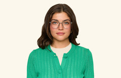 The Rowen - Silver Metal - LifeStyle Thumbnail1 - Pair Eyewear