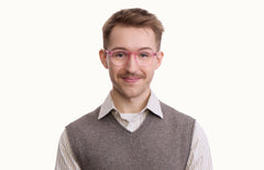 The Soto - Pink Glitter Clear - LifeStyle Thumbnail1 - Pair Eyewear