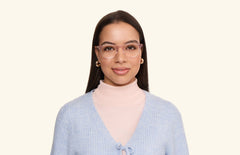 The Soto - Pink Clear - LifeStyle Thumbnail1 - Pair Eyewear