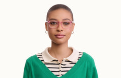 The Twain - Pink Glitter Clear - LifeStyle Thumbnail1 - Pair Eyewear