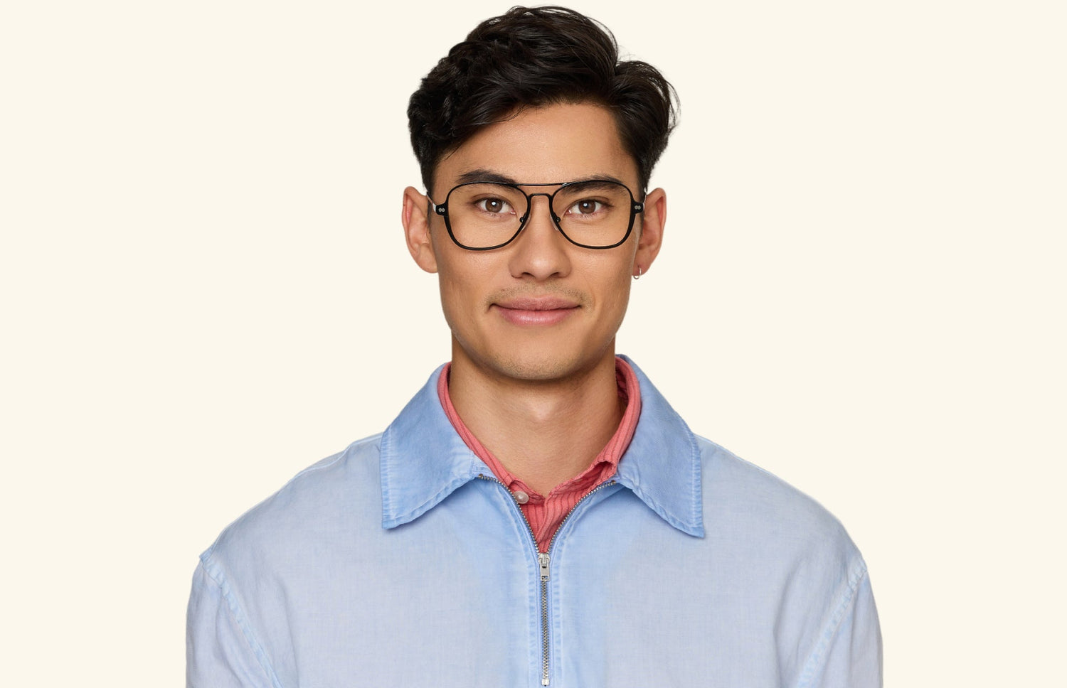 The Vic - Black Metal - LifeStyle1 - Pair Eyewear