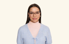 The Wanda - Gray Clear - LifeStyle Thumbnail3 - Pair Eyewear