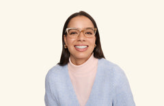 The Wanda - Honey Clear - LifeStyle Thumbnail3 - Pair Eyewear