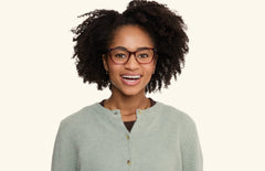 The Wanda - Burgundy - LifeStyle Thumbnail1 - Pair Eyewear